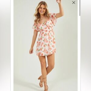 New with tags altard state clementine shimmer mini dress